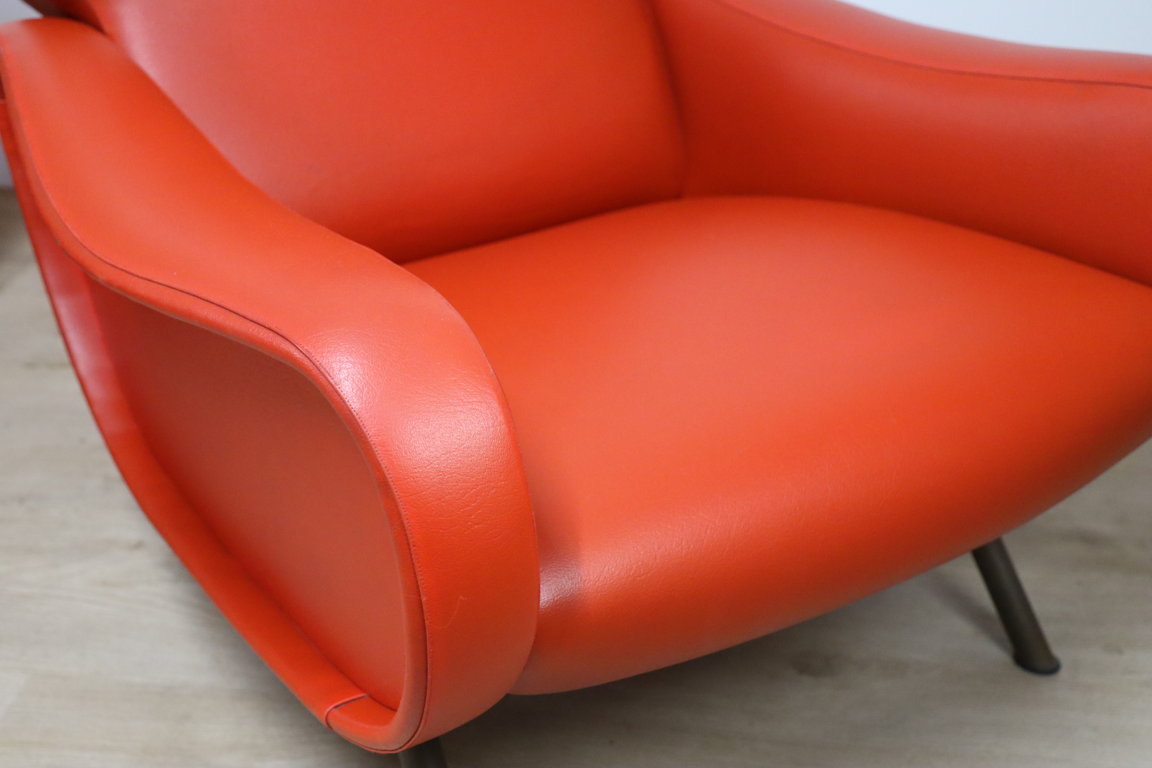 Paire de fauteuils « Lady » par Marco Zanuso édition Arflex, 1950