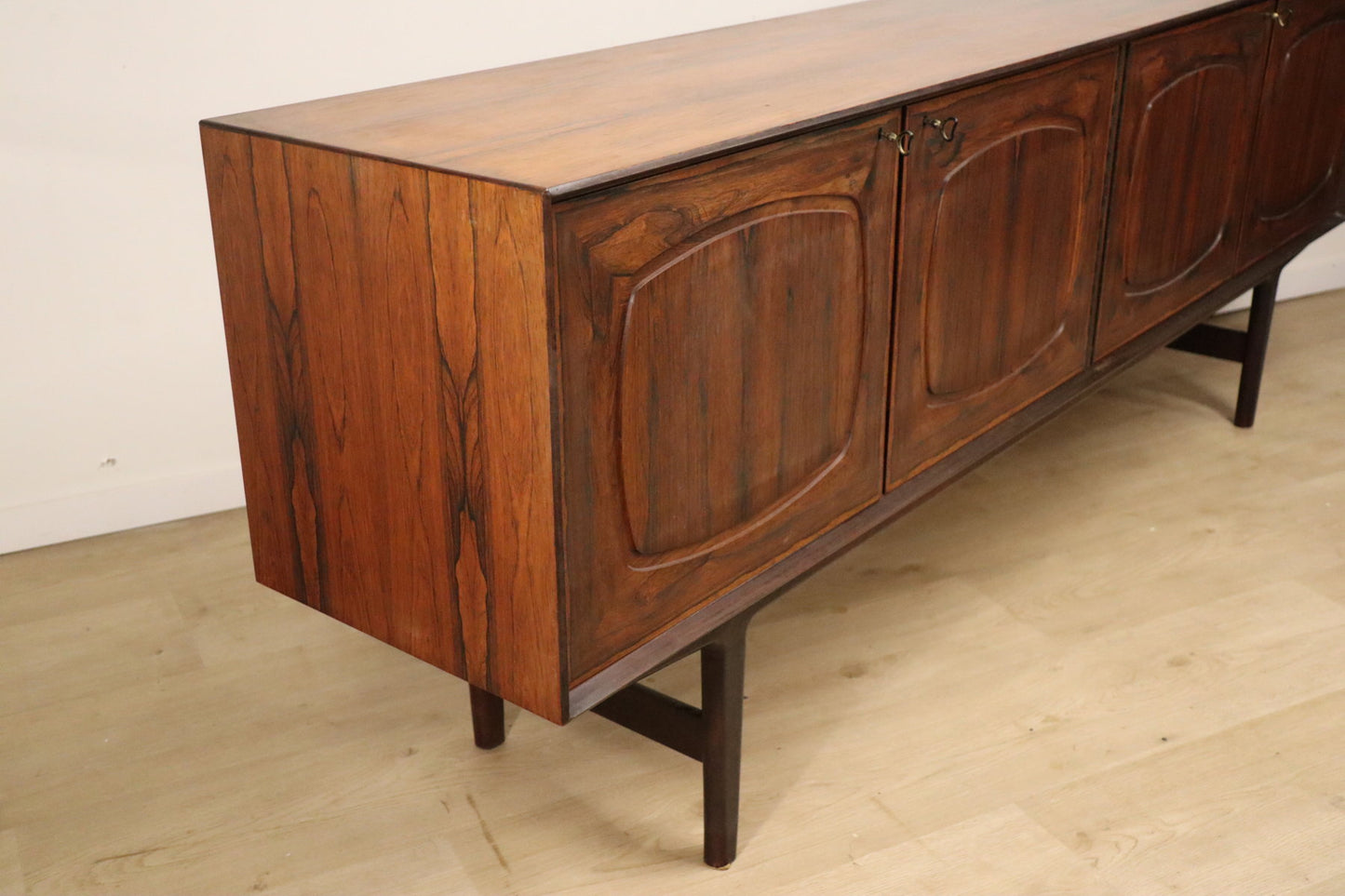 Enfilade scandinave en palissandre par Fredrik Kayser, 1960