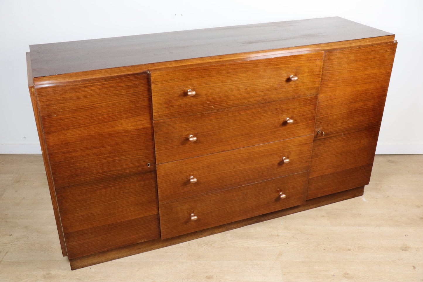 Enfilade Art Déco en palissandre – Années 40/50
