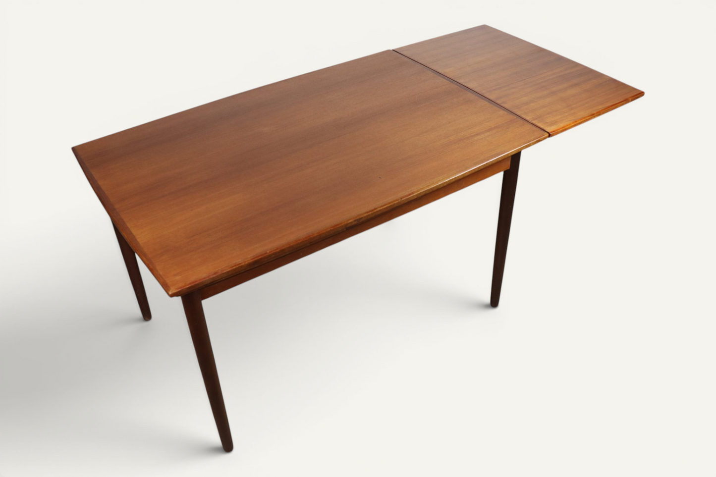 Table de repas extensible en teck scandinave - Années 60