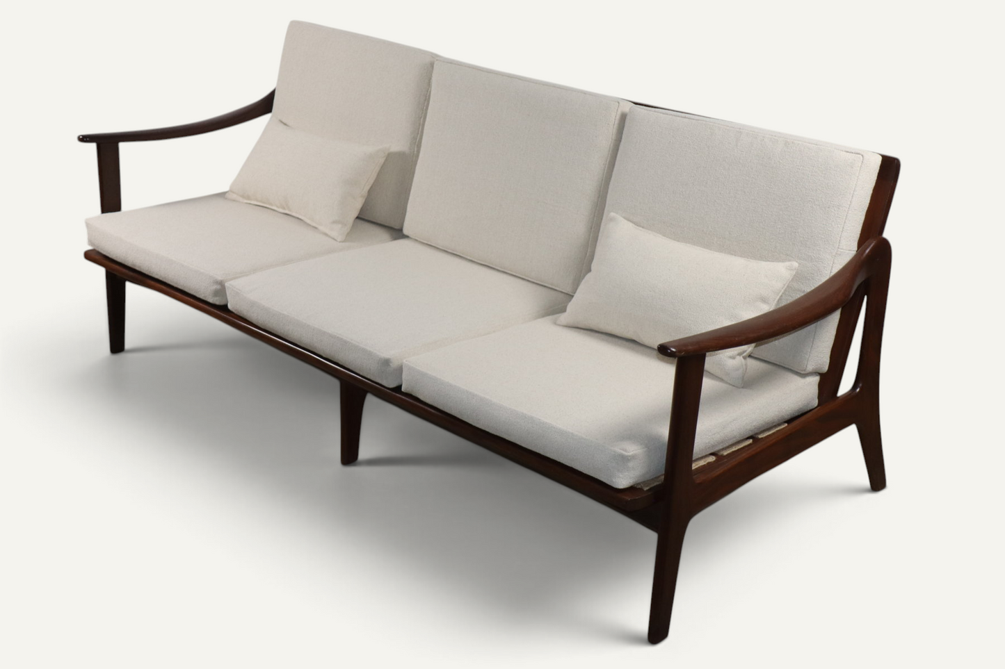 Canapé scandinave 3 places en teck – Années 1960