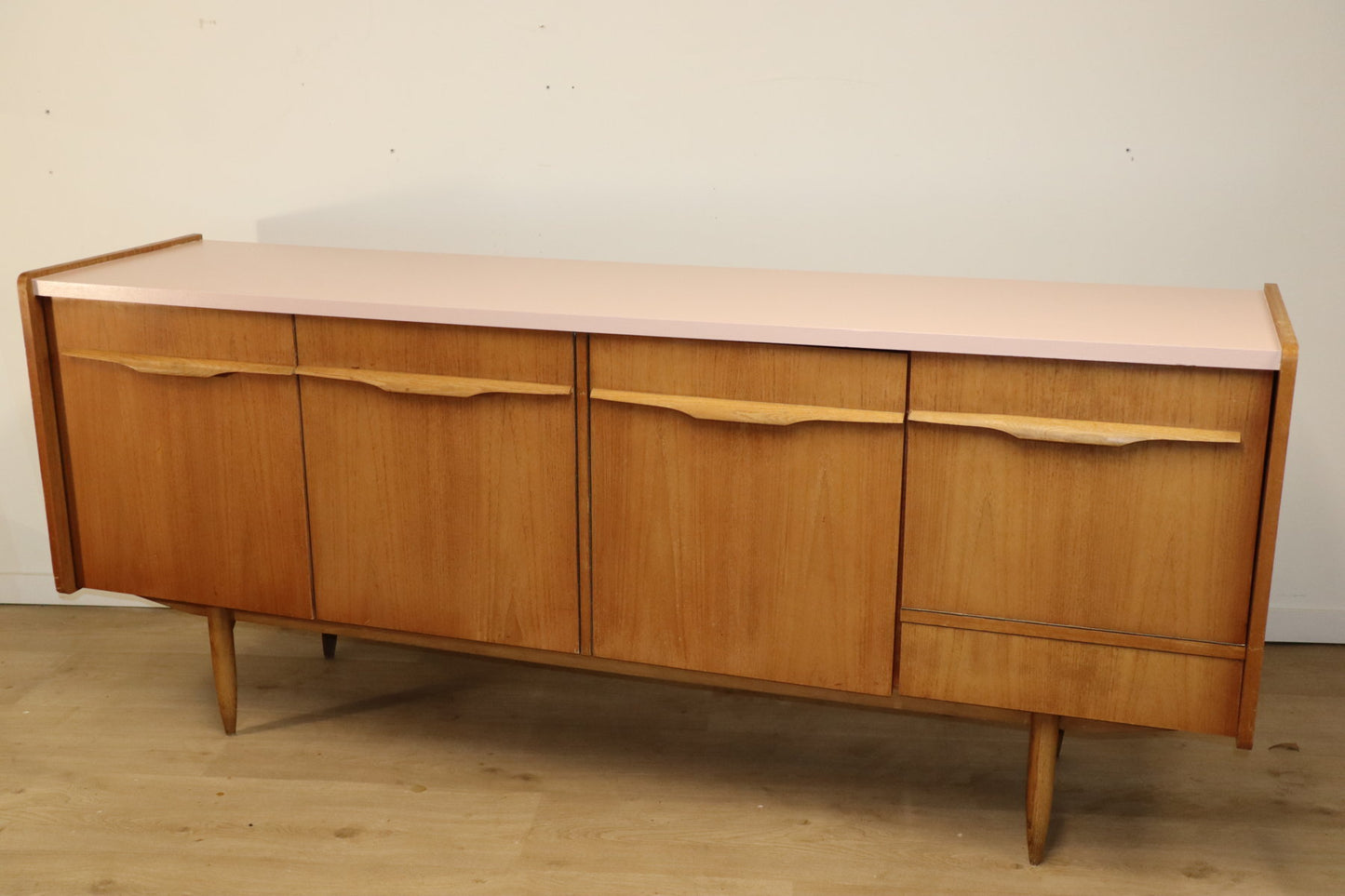 Enfilade vintage en teck années 60