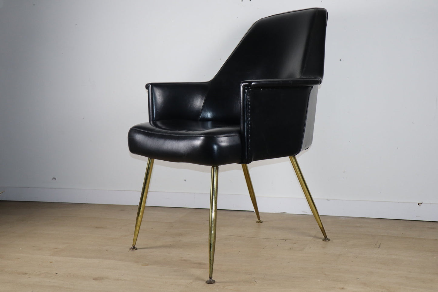 Fauteuil vintage Carlo Pagani pour Arflex, années 50