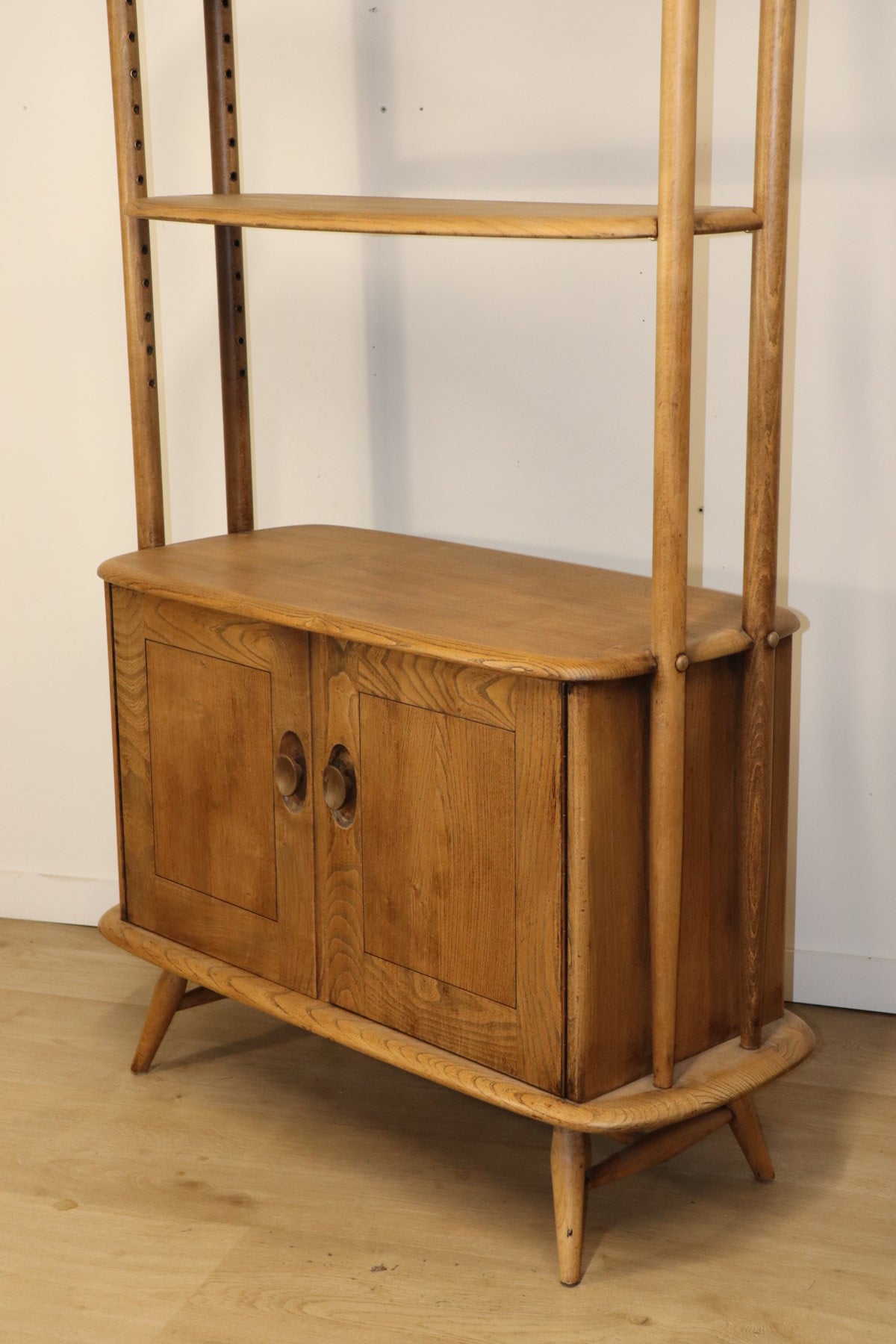 Vintage Ercol bookcase by Lucian Ercolani in wood, 1960s