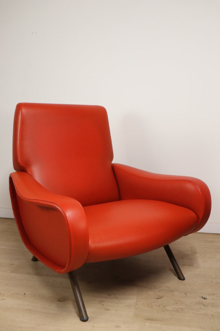 Paire de fauteuils « Lady » par Marco Zanuso édition Arflex, 1950