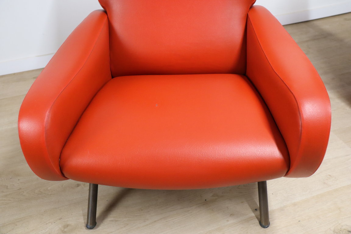 Paire de fauteuils « Lady » par Marco Zanuso édition Arflex, 1950