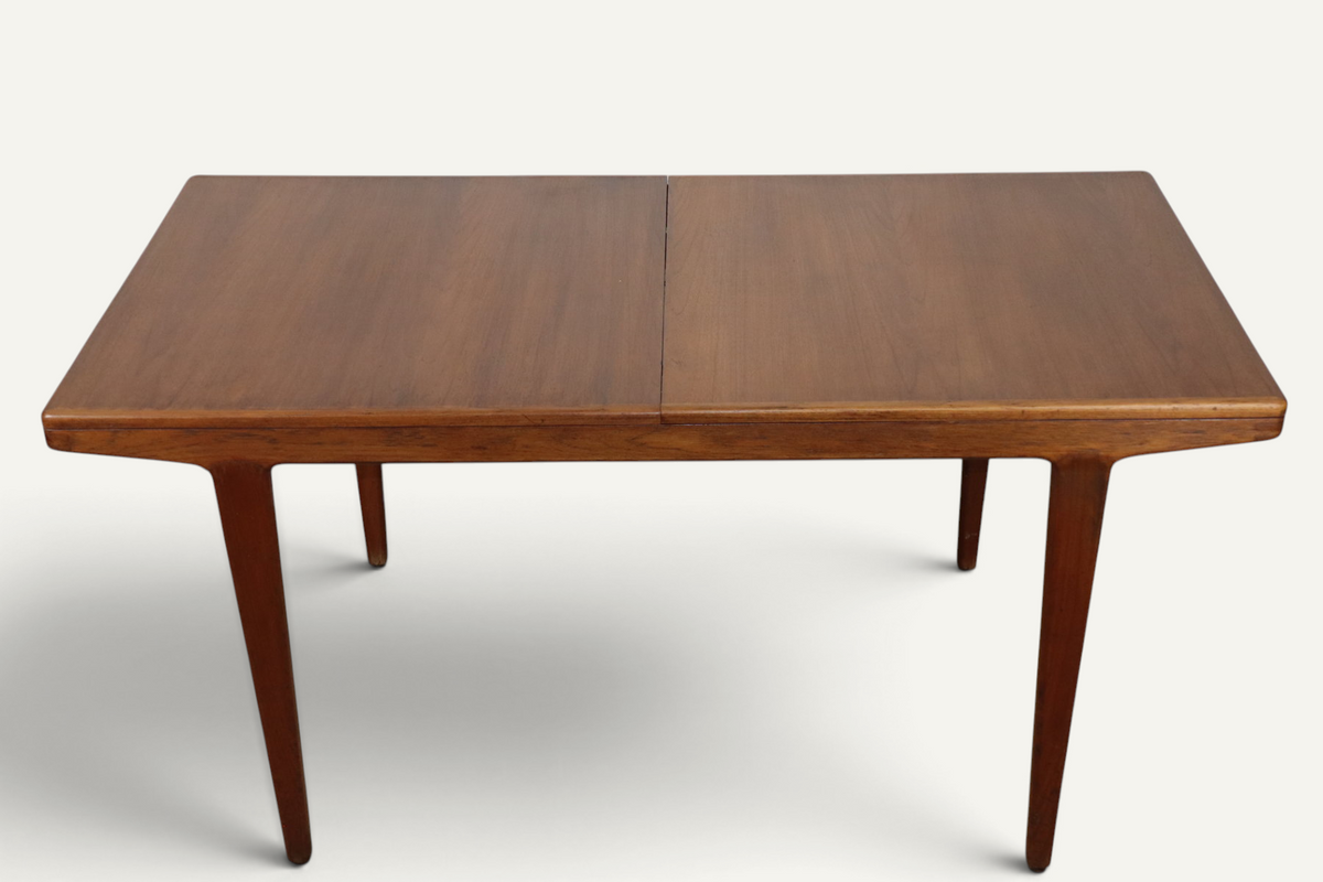 Table de repas extensible danoise en teck – années 1960