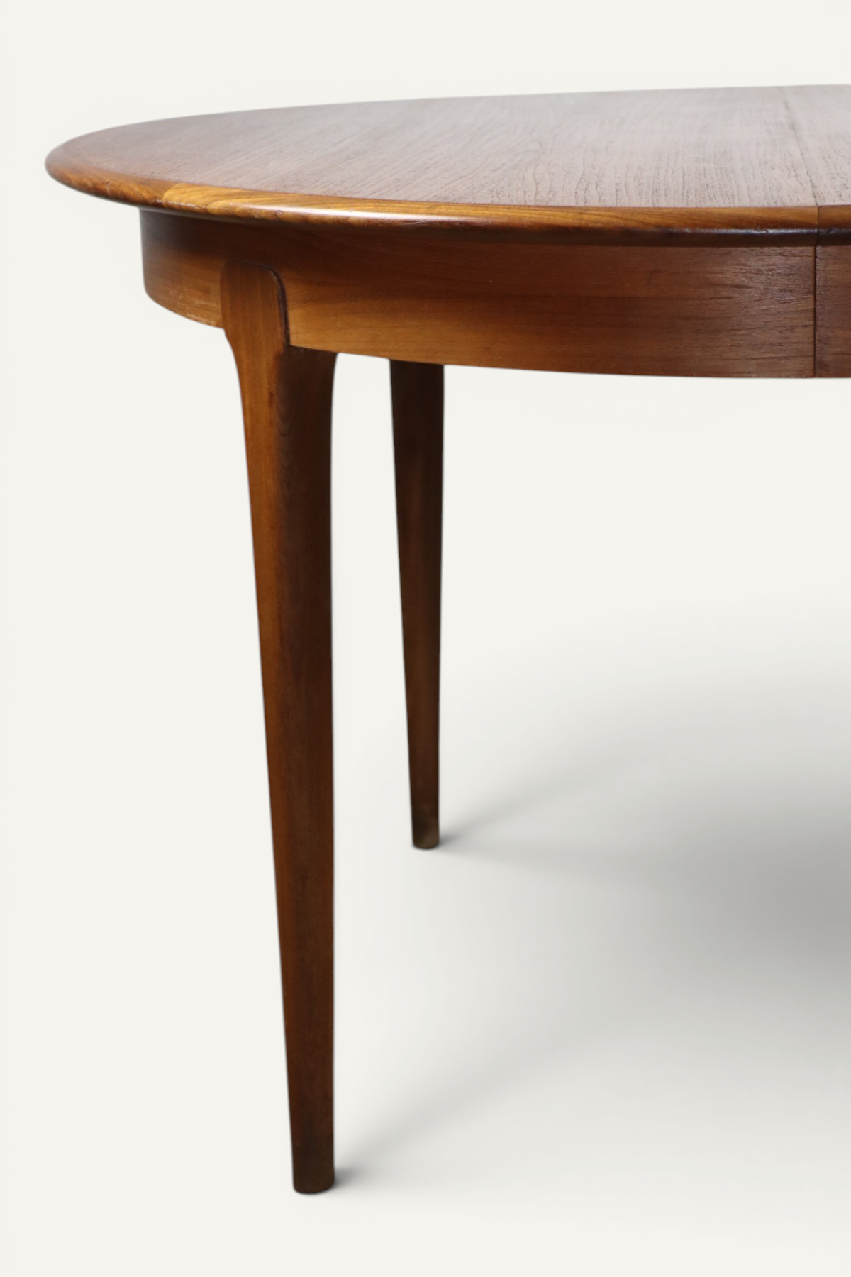 Table de repas extensible scandinave en teck - Années 1960