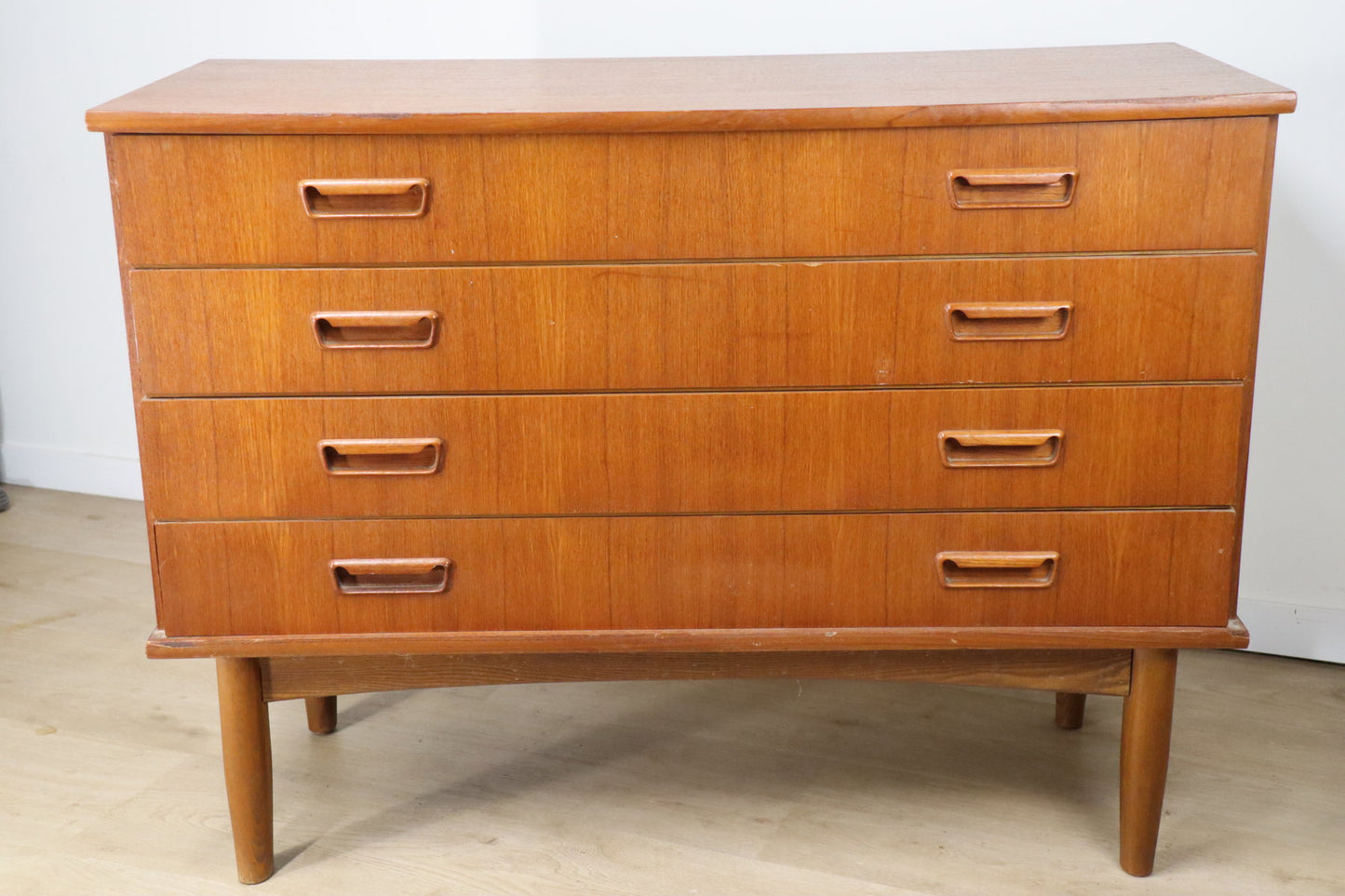 Commode scandinave en teck, 1960