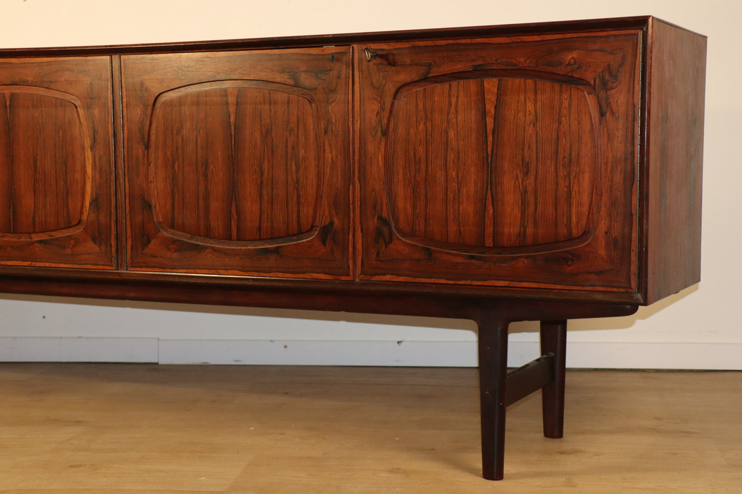 Enfilade scandinave en palissandre par Fredrik Kayser, 1960