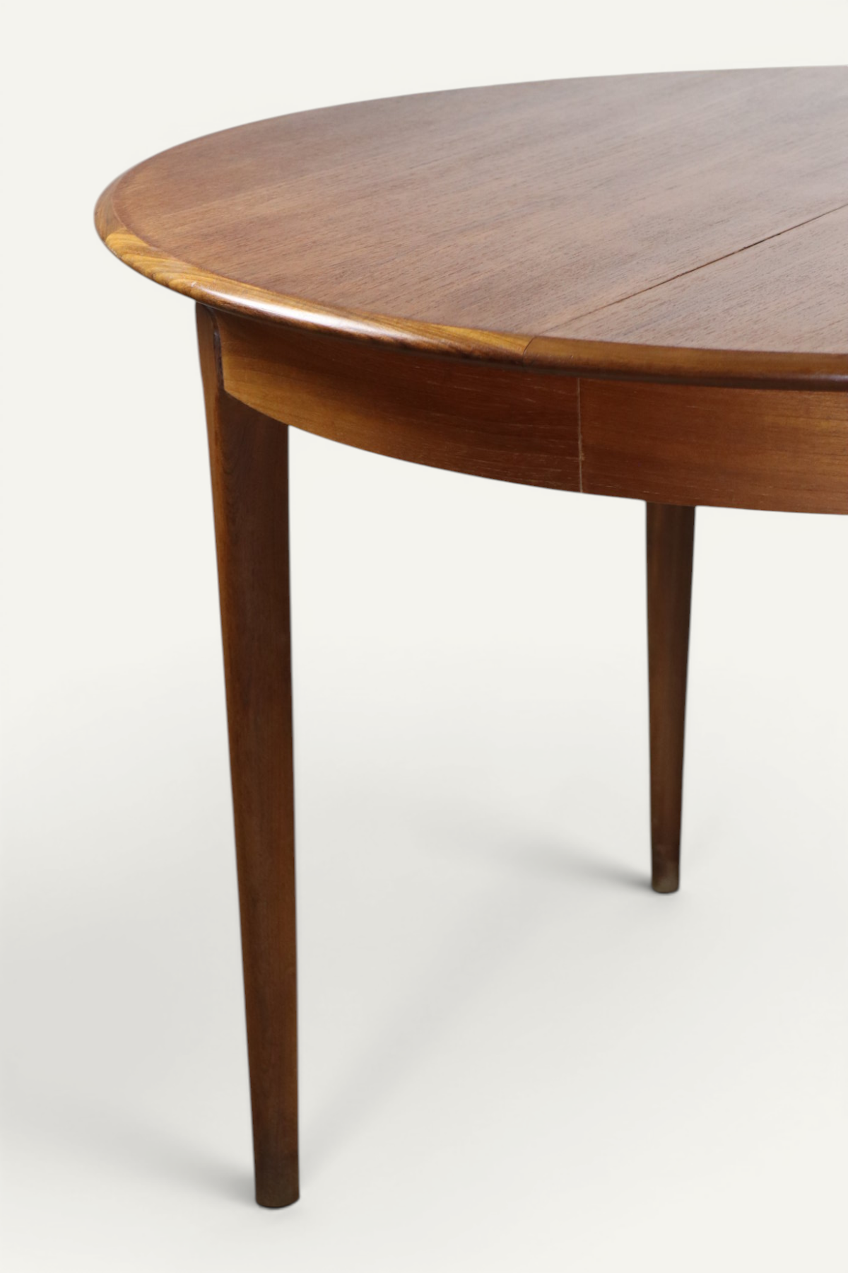 Table de repas extensible scandinave en teck - Années 1960