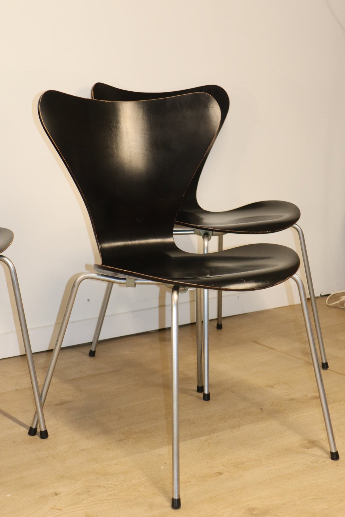 Chaises Série 7 Arne Jacobsen édition Fritz Hansen, 1965