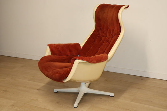 Fauteuil "Galaxy" Space Age par Alf Svensson pour Dux, 1970