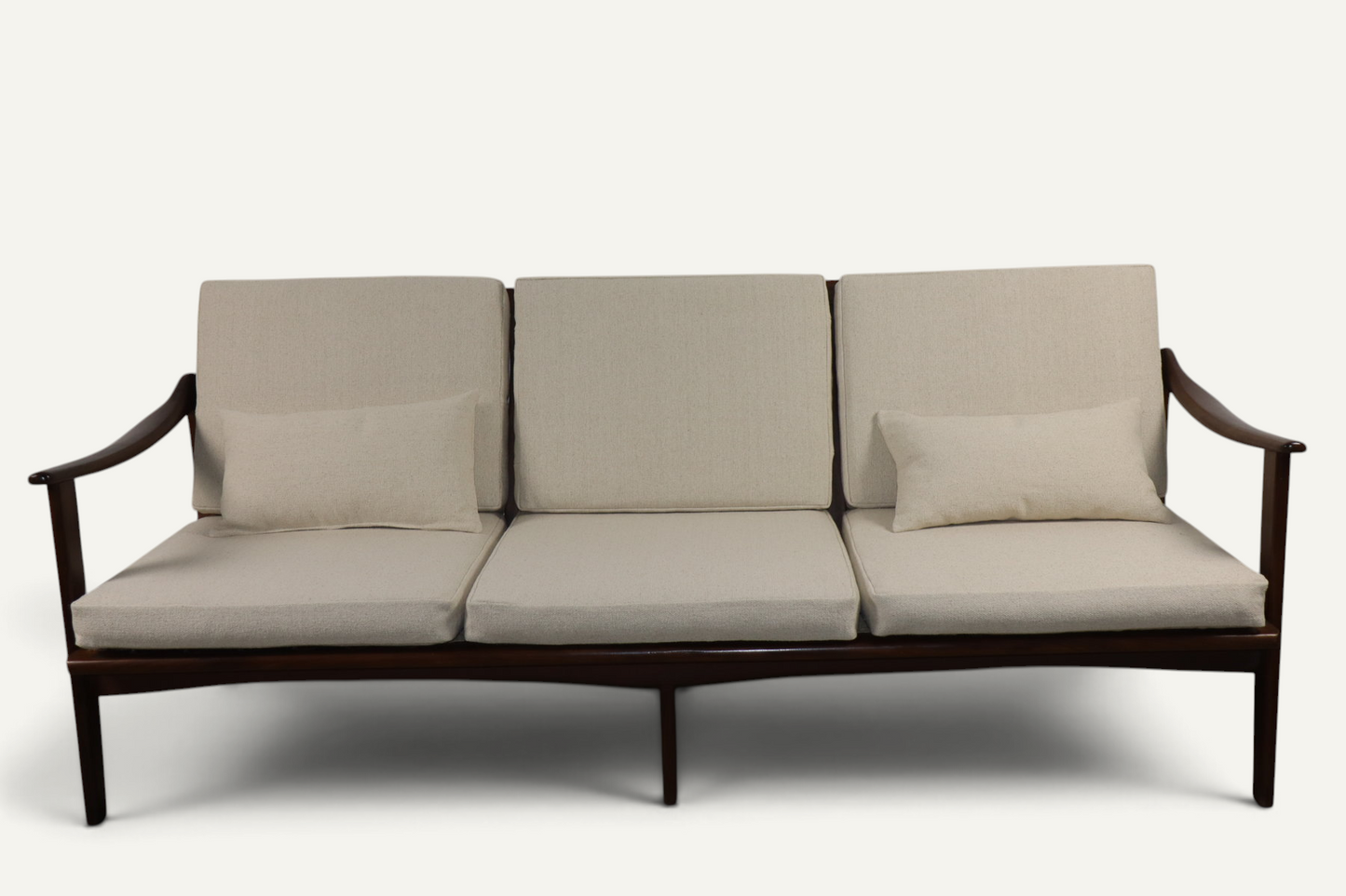 Canapé scandinave 3 places en teck – Années 1960