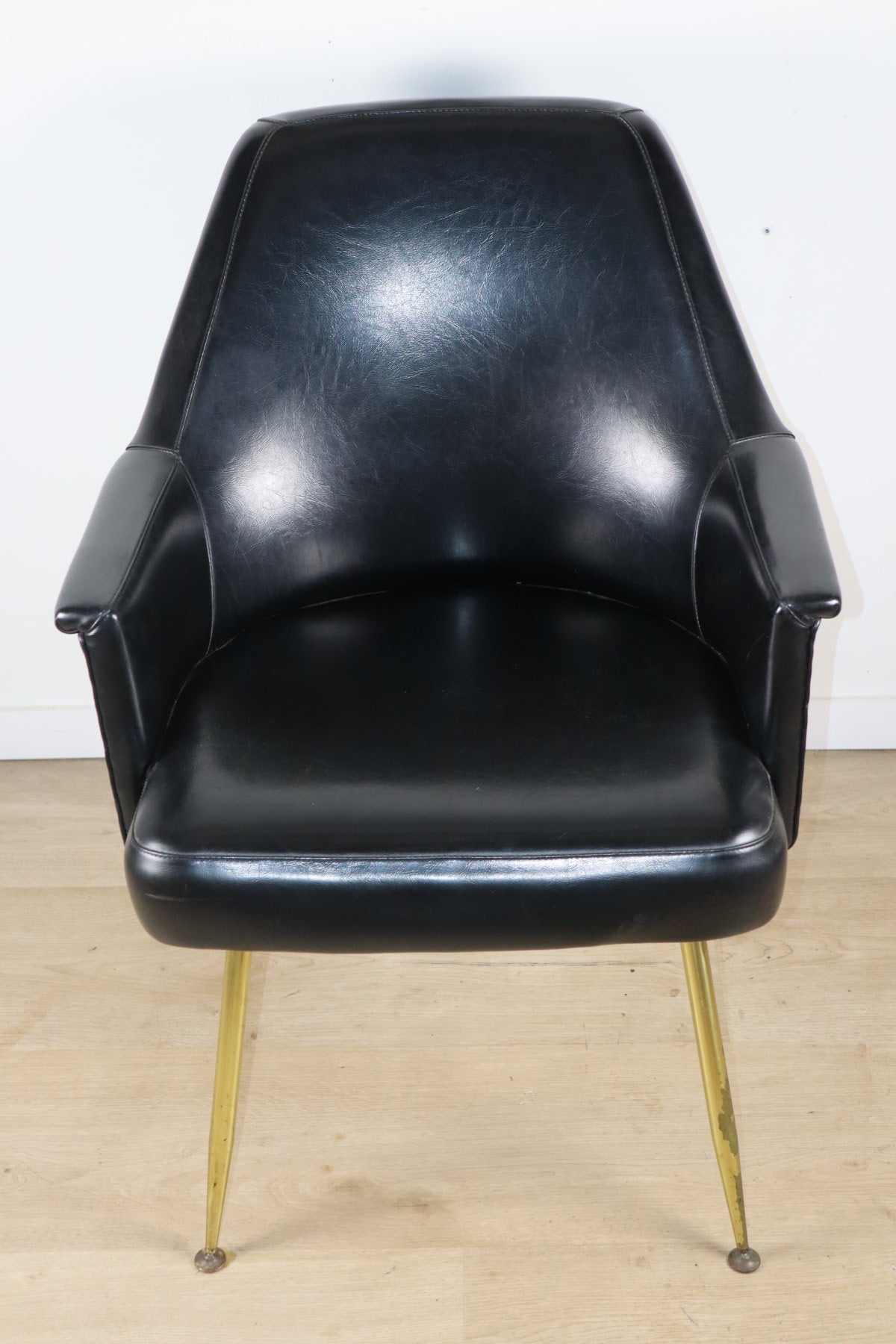 Fauteuil vintage Carlo Pagani pour Arflex, années 50