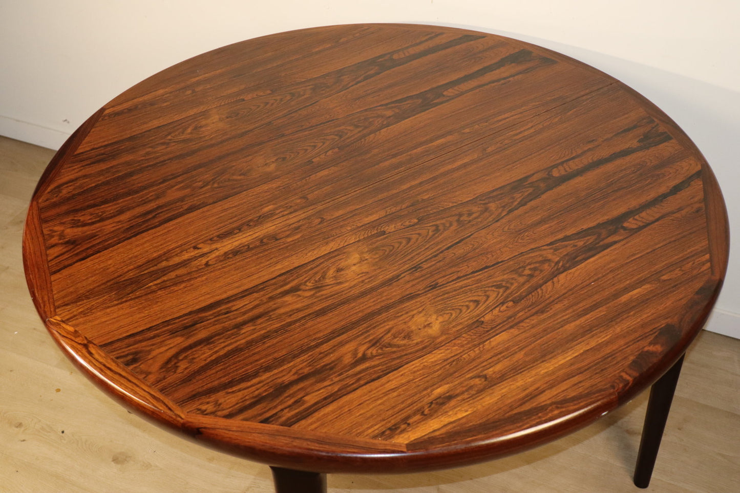 Table de repas extensible scandinave VV Mobler en palissandre, 1960