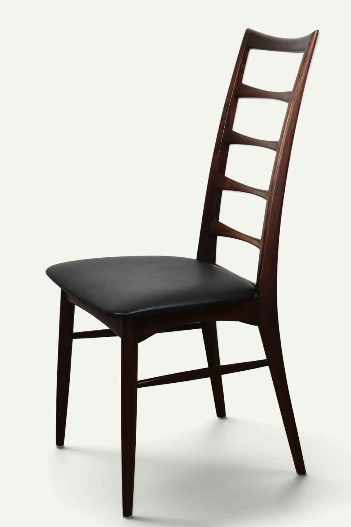 Chaise scandinave « Lis » de Niels Koefoed en palissandre – Années 1960