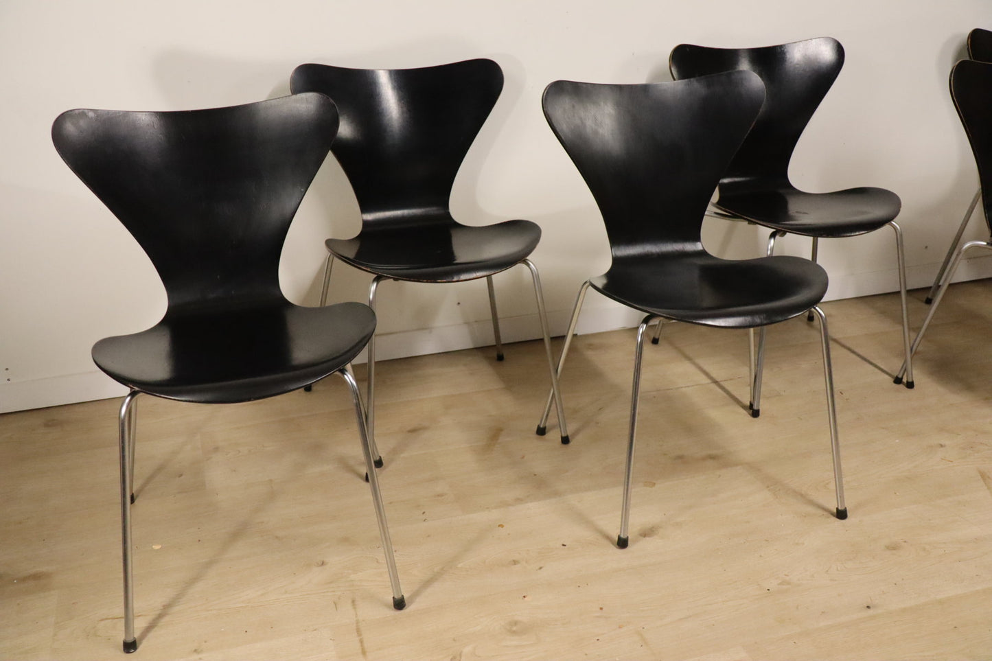 Chaises Série 7 Arne Jacobsen édition Fritz Hansen, 1965