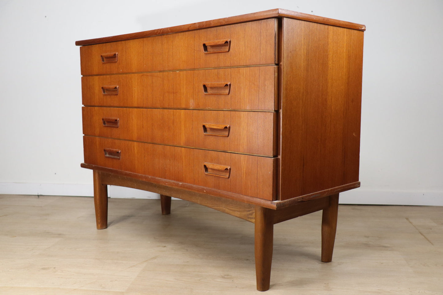 Commode scandinave en teck, 1960