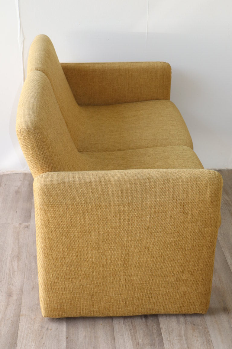 Paire de canapés vintage en tissu, 1970