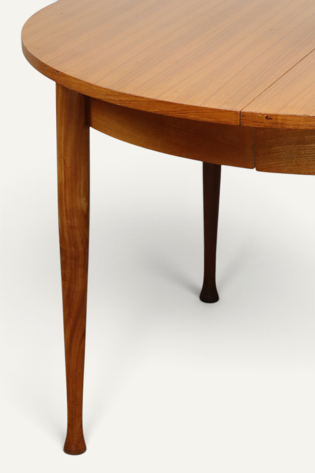 Table à manger extensible vintage en teck – années 1960
