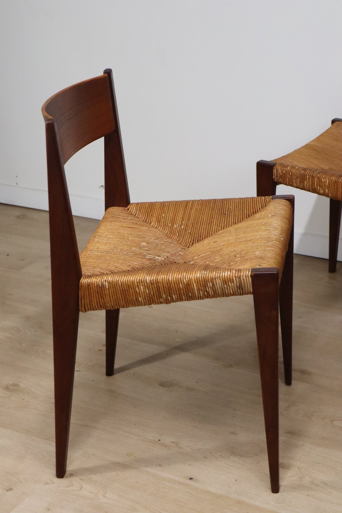 Série de 4 chaises scandinave modèle "Pia" de Poul Cadovius, 1960