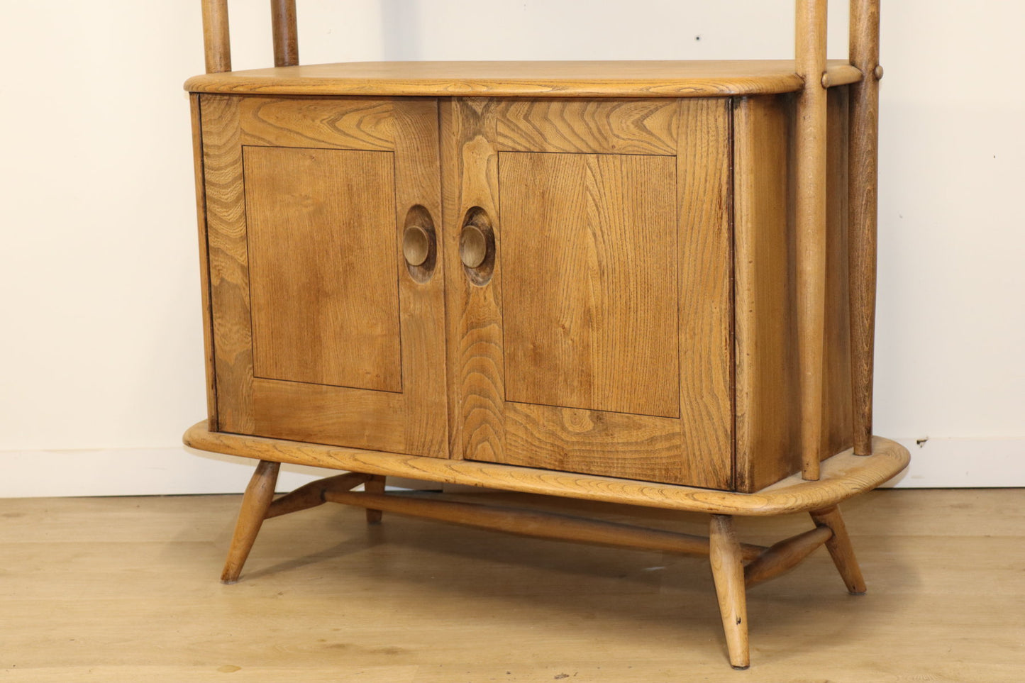 Vintage Ercol bookcase by Lucian Ercolani in wood, 1960s