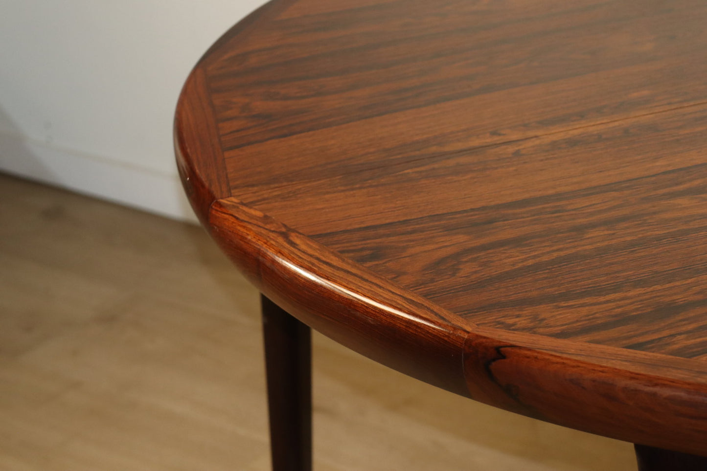 Table de repas extensible scandinave VV Mobler en palissandre, 1960