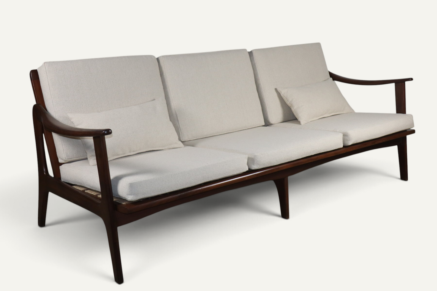 Canapé scandinave 3 places en teck – Années 1960