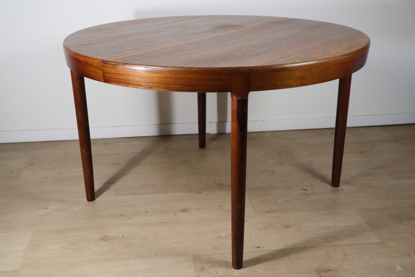 Table extensible Danoise par Harry Ostergaard en palissandre, 1960