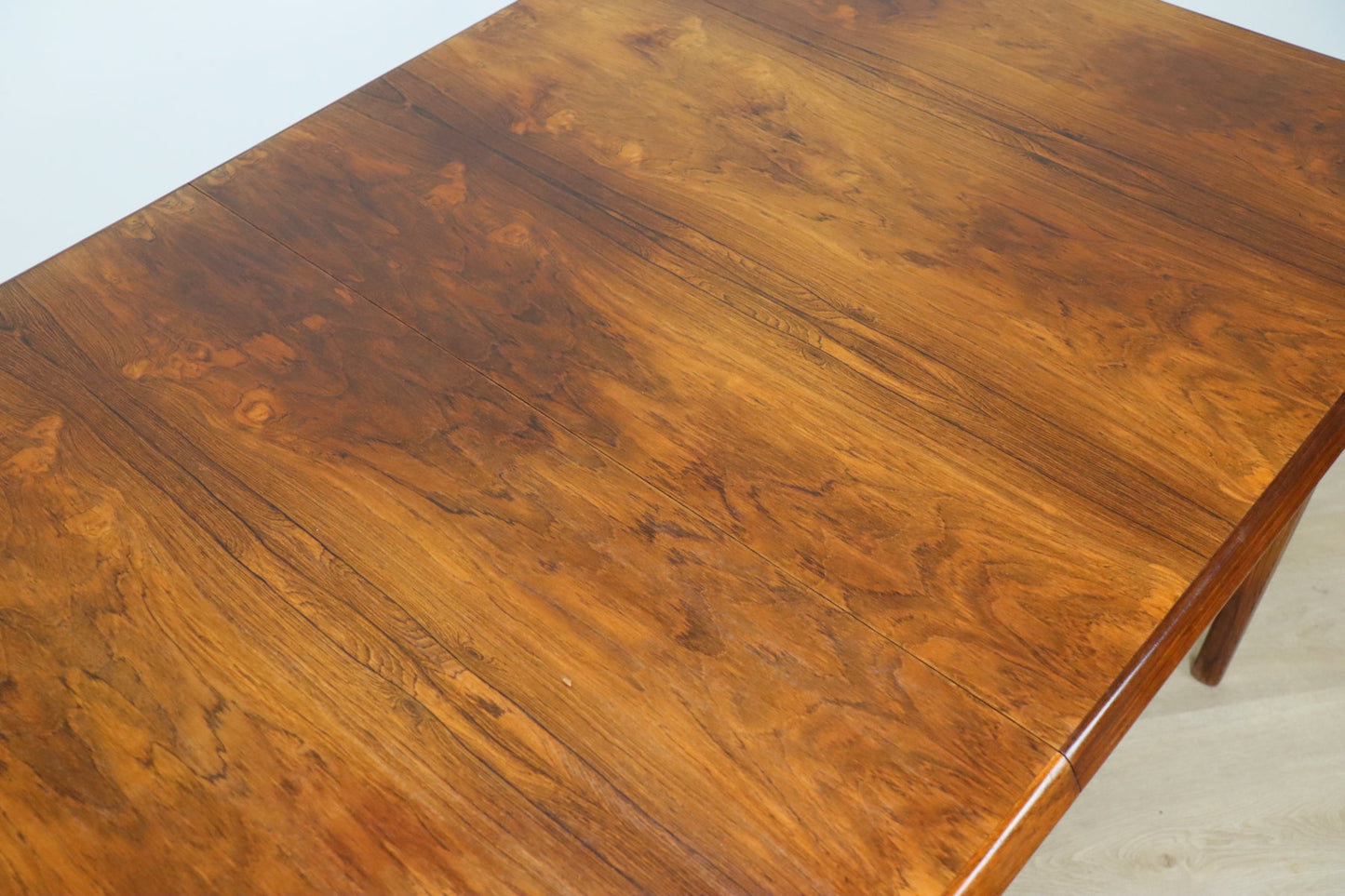 Table de repas scandinave extensible en palissandre, 1960