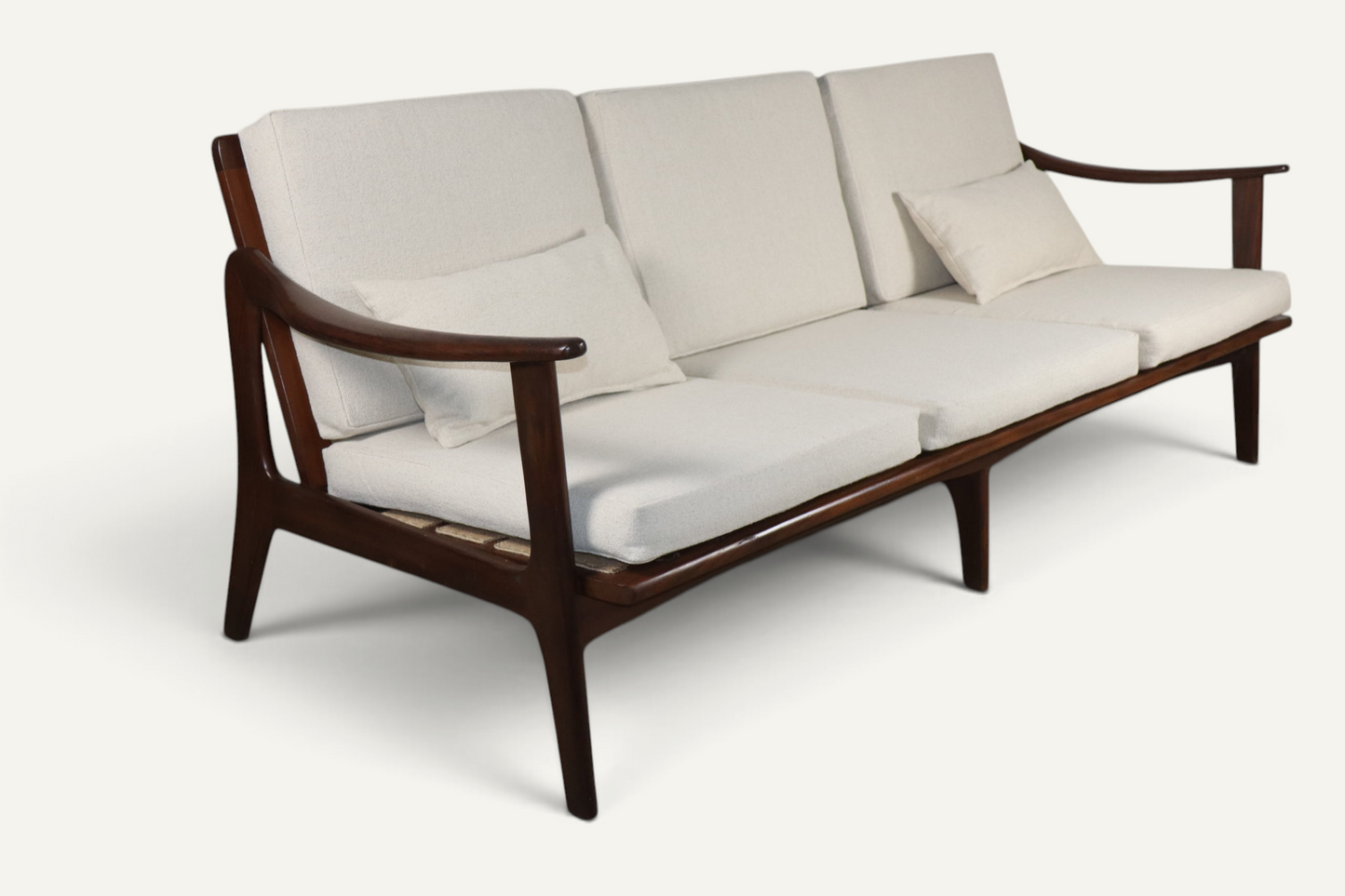 Canapé scandinave 3 places en teck – Années 1960
