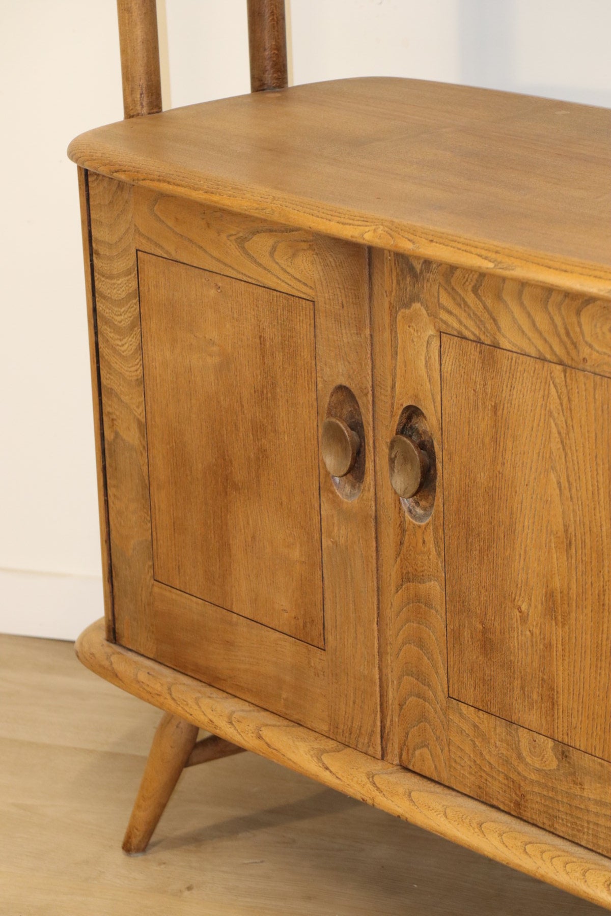 Vintage Ercol bookcase by Lucian Ercolani in wood, 1960s