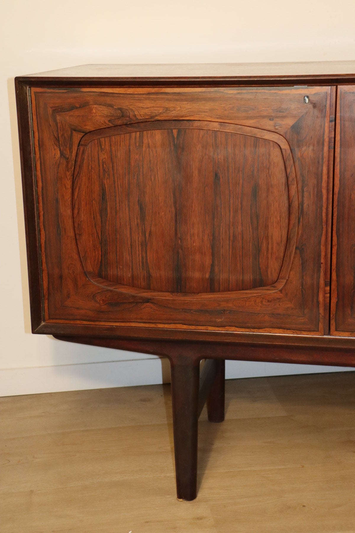 Enfilade scandinave en palissandre par Fredrik Kayser, 1960