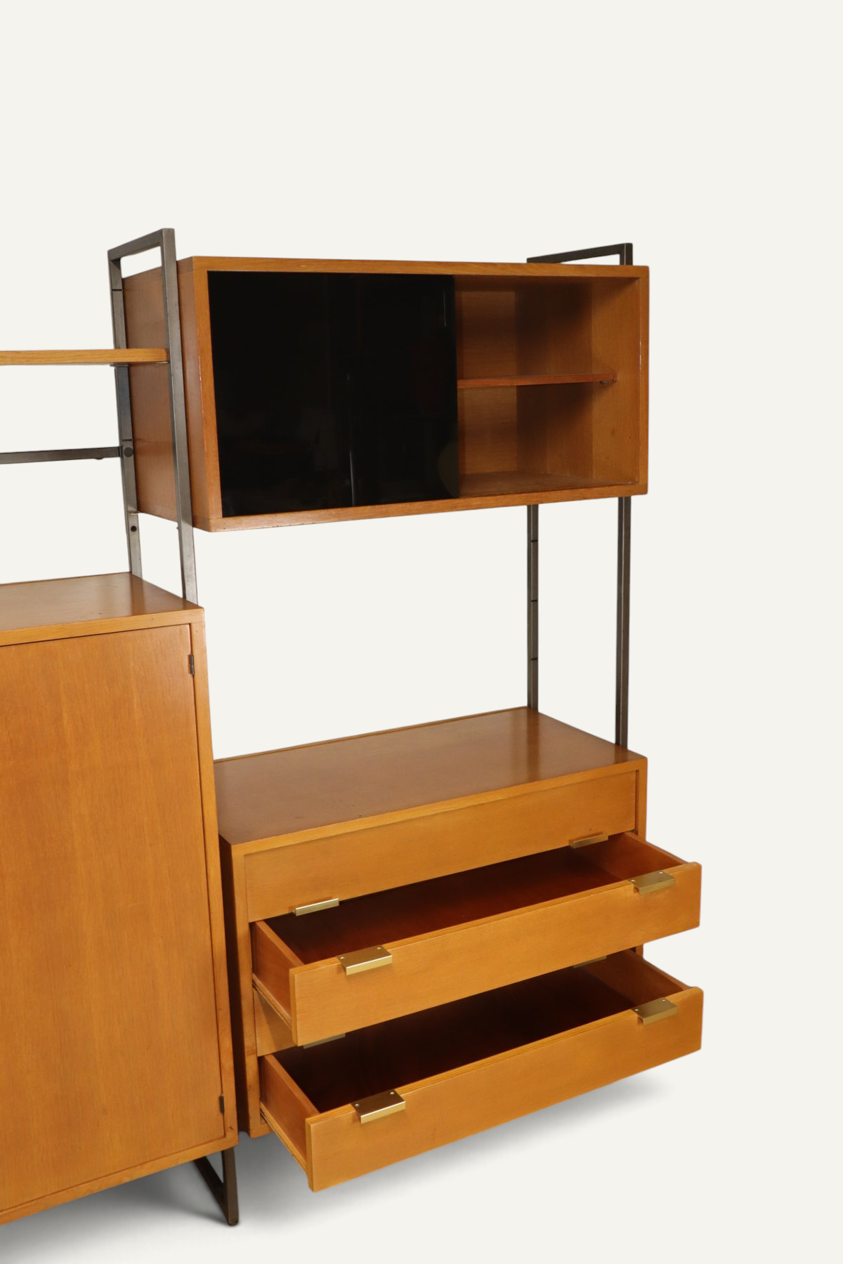 Bibliothèque modulable Georges Frydman pour EFA – Années 60