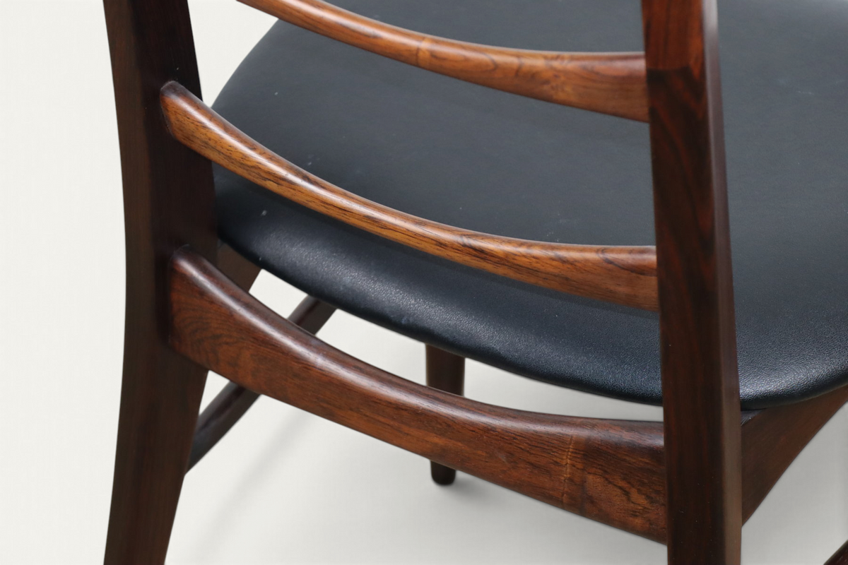 Chaise scandinave « Lis » de Niels Koefoed en palissandre – Années 1960