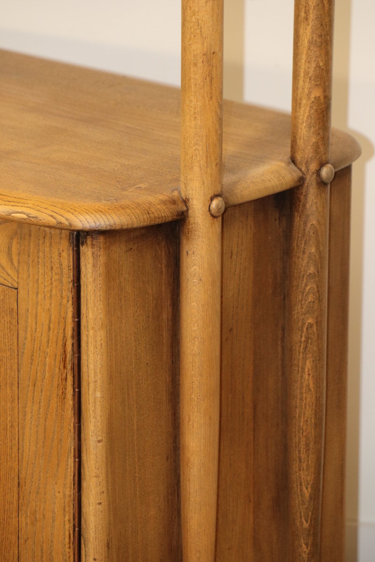 Vintage Ercol bookcase by Lucian Ercolani in wood, 1960s