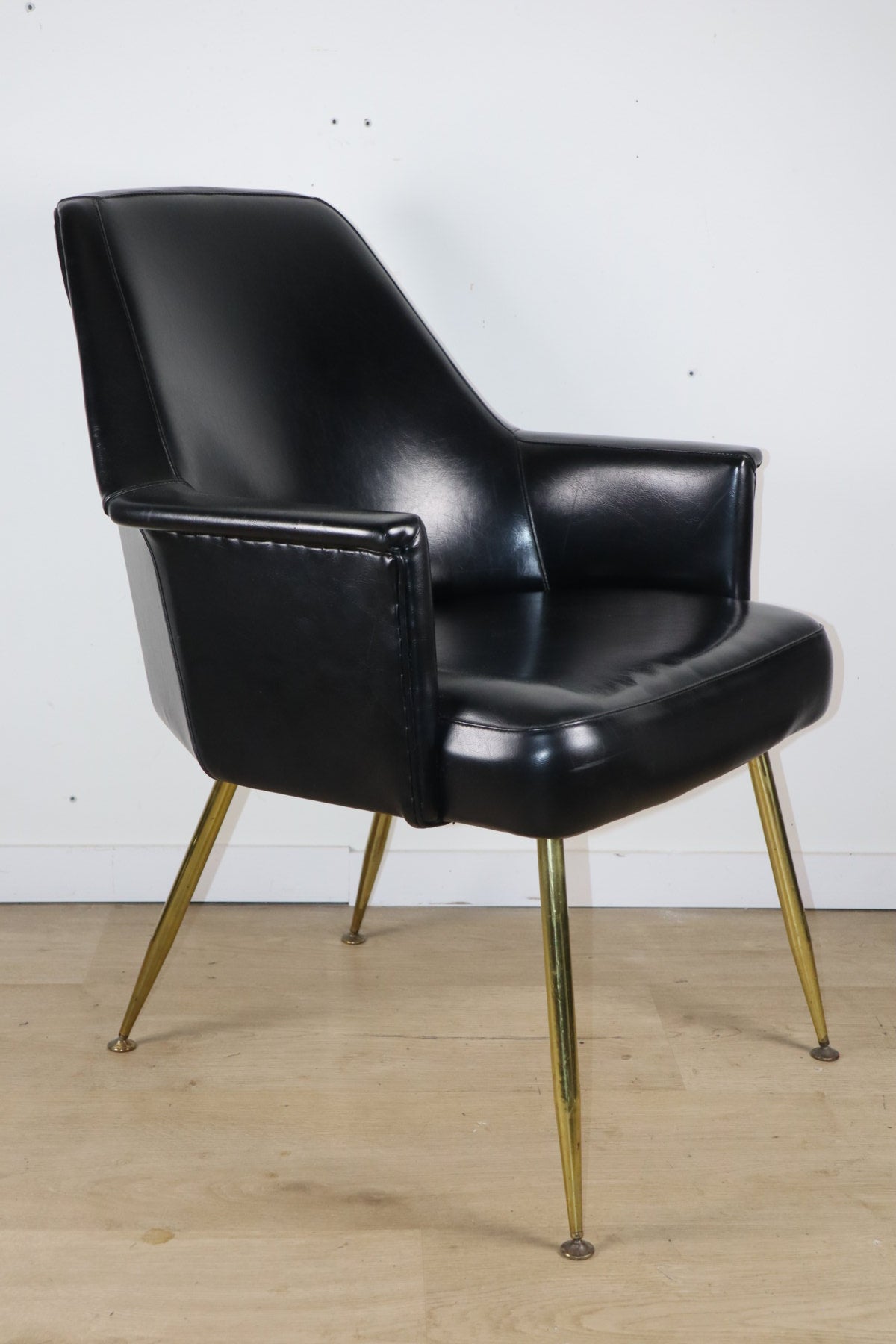 Fauteuil vintage Carlo Pagani pour Arflex, années 50