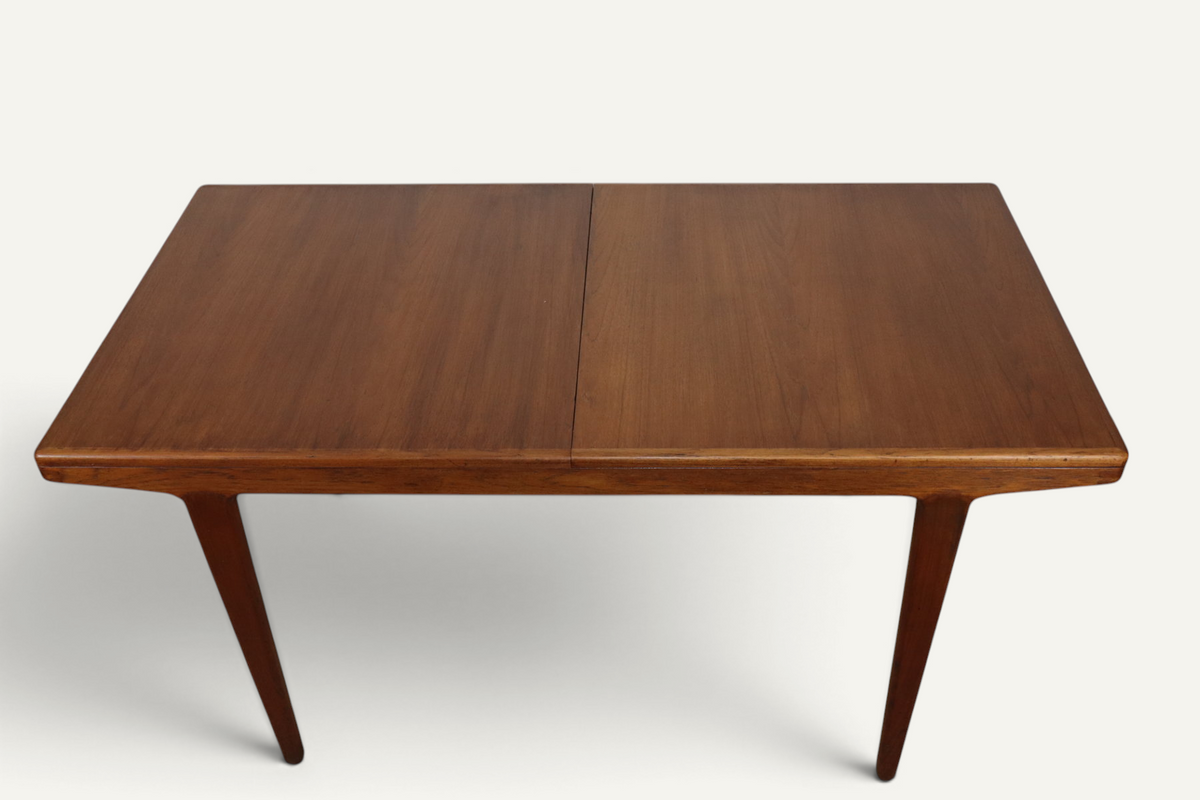 Table de repas extensible danoise en teck – années 1960
