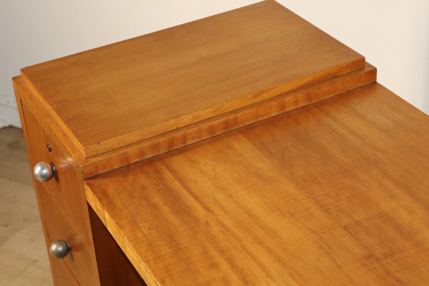 Bureau de style Art Déco en bois, 1940