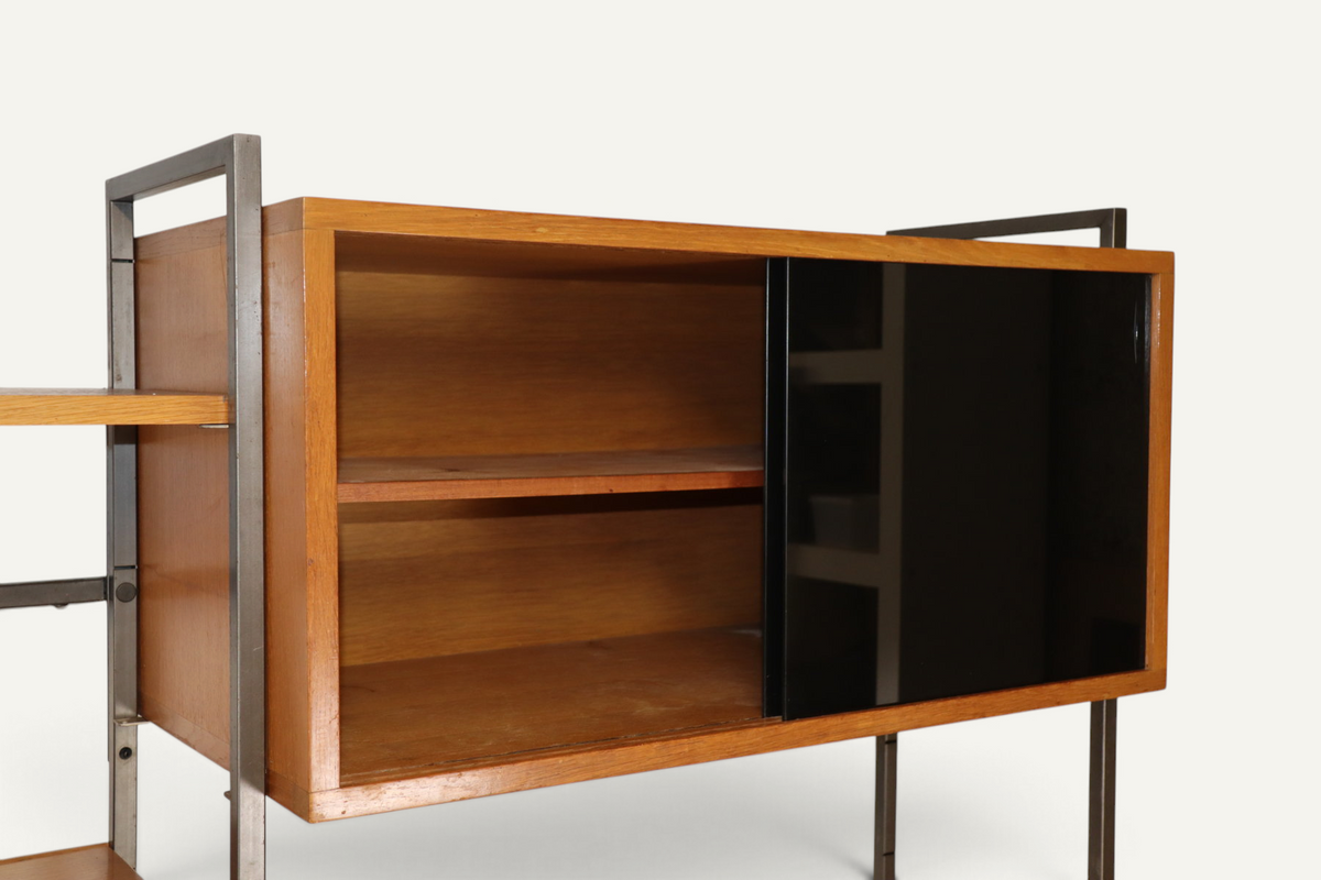 Bibliothèque modulable Georges Frydman pour EFA – Années 60
