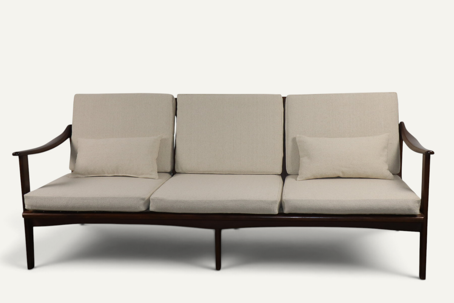 Canapé scandinave 3 places en teck – Années 1960