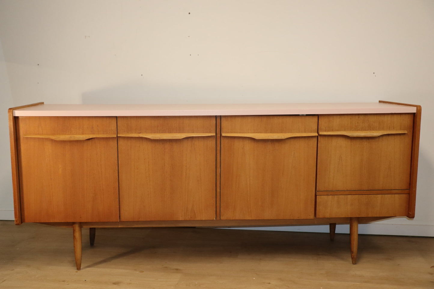 Enfilade vintage en teck années 60