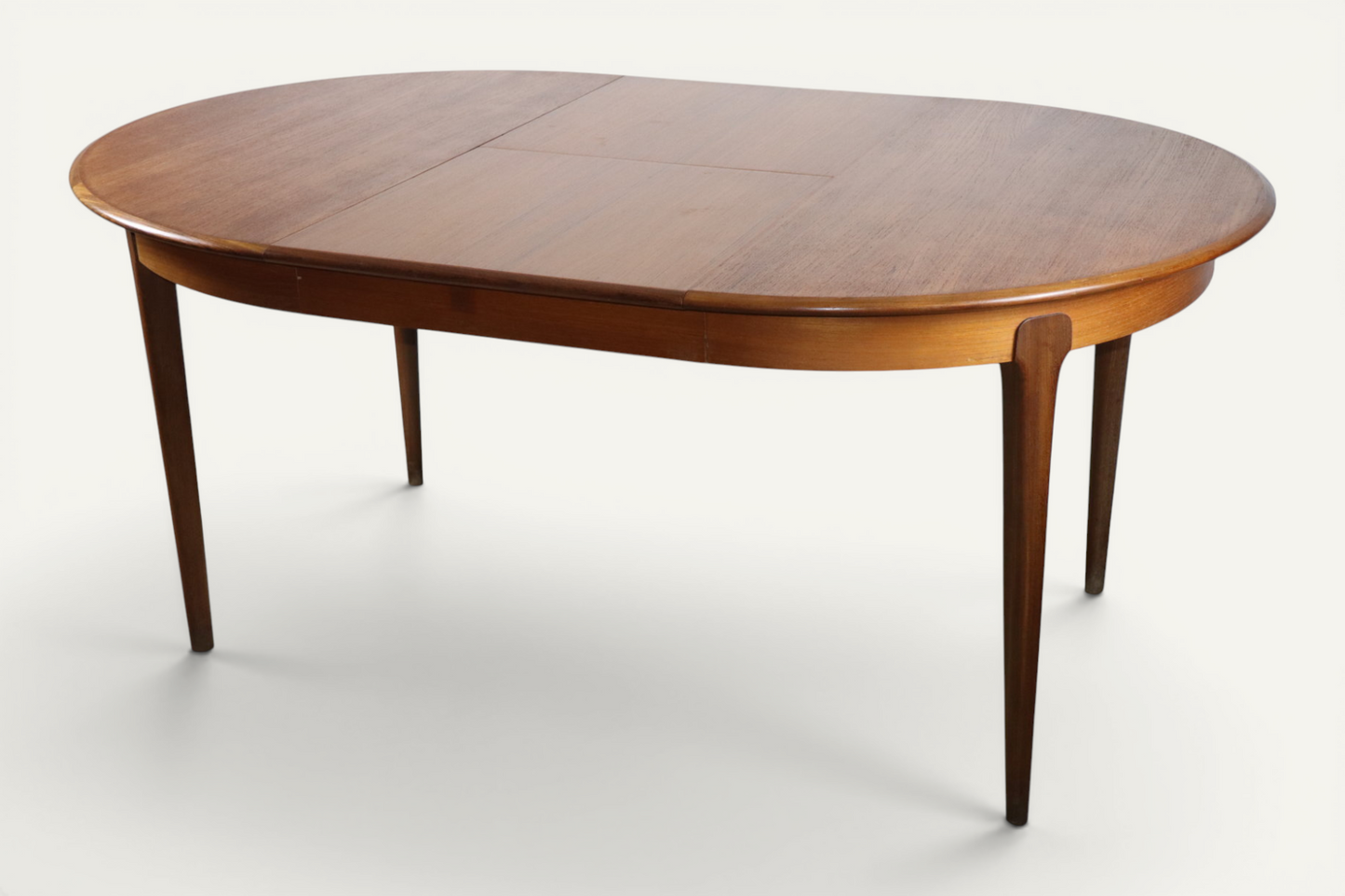 Table de repas extensible scandinave en teck - Années 1960