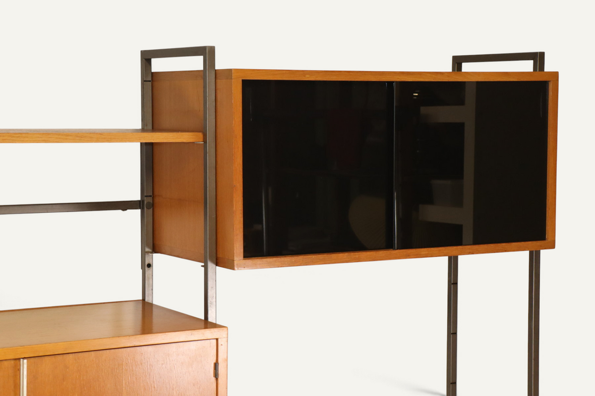 Bibliothèque modulable Georges Frydman pour EFA – Années 60