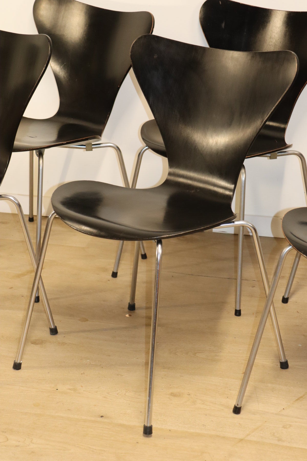 Chaises Série 7 Arne Jacobsen édition Fritz Hansen, 1965