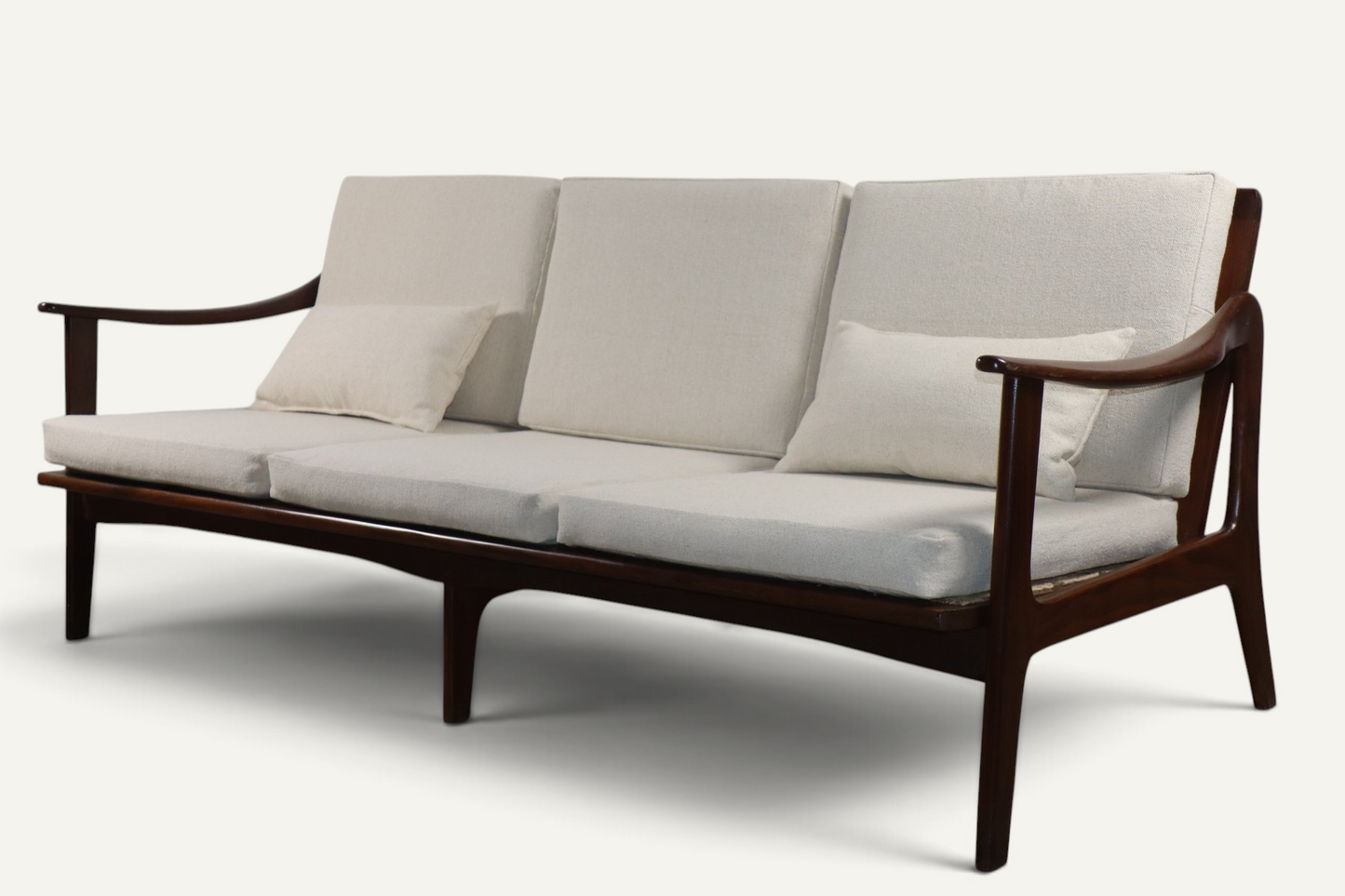 Canapé scandinave 3 places en teck – Années 1960