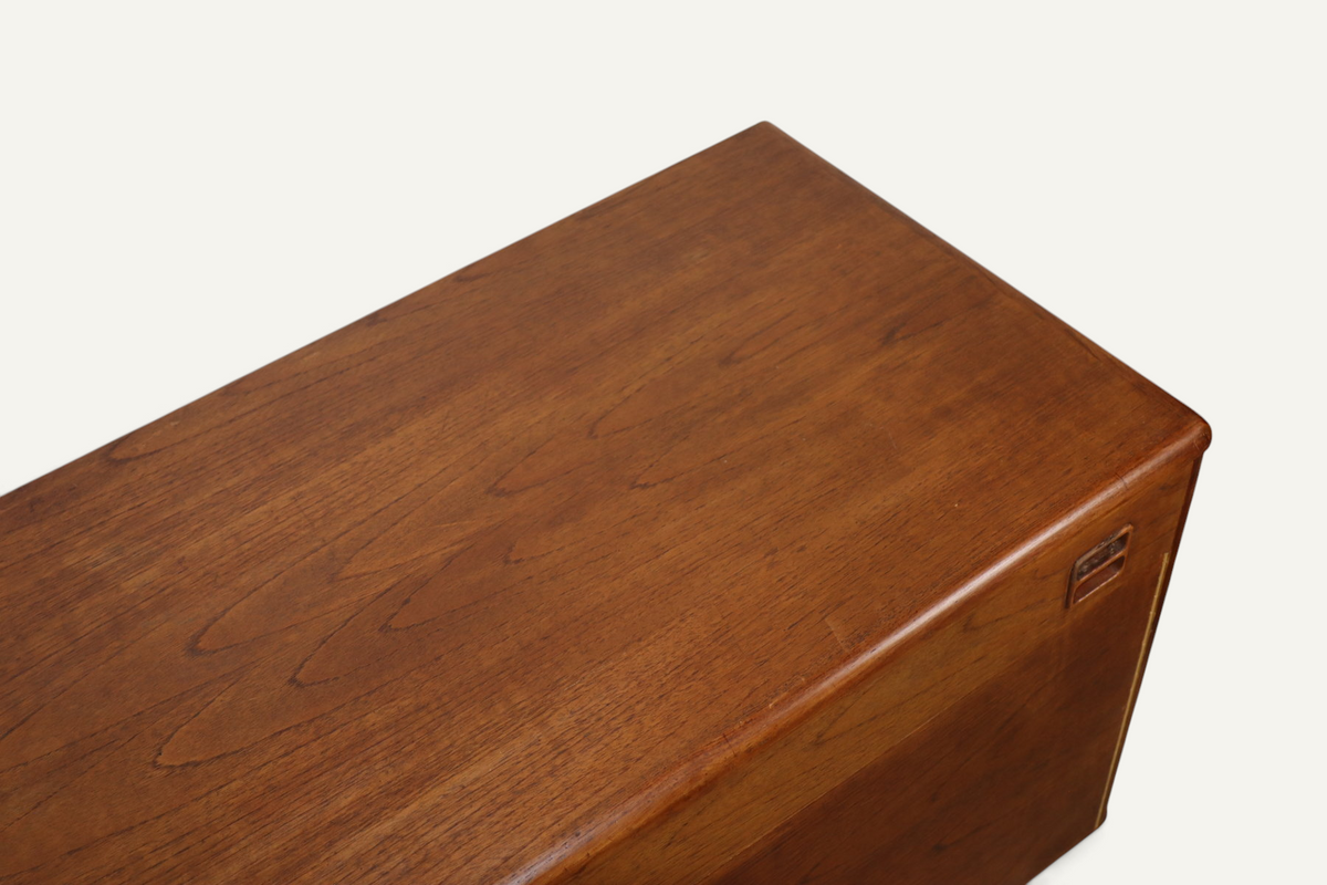 Enfilade scandinave en teck – années 1960