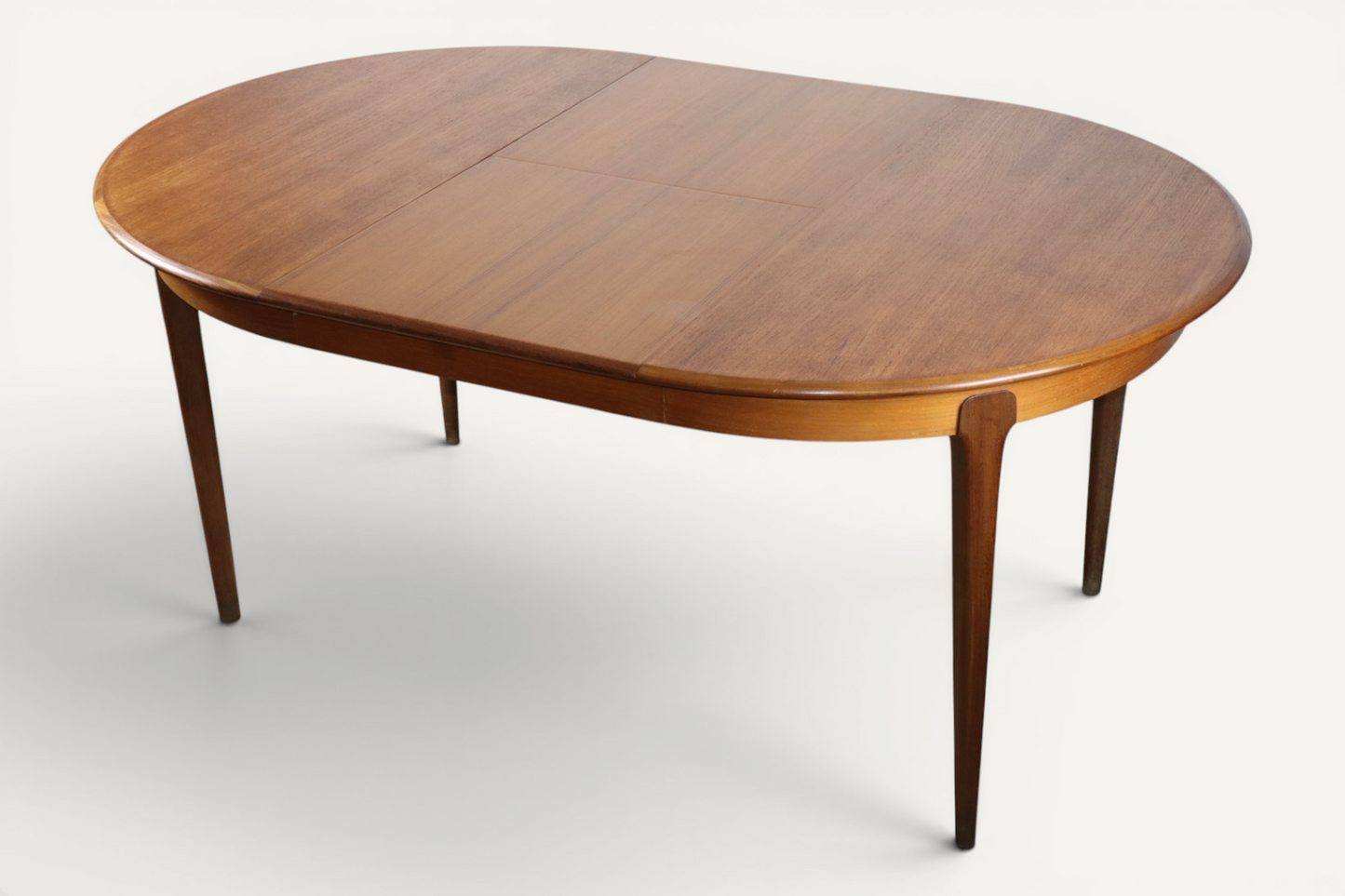 Table de repas extensible scandinave en teck - Années 1960