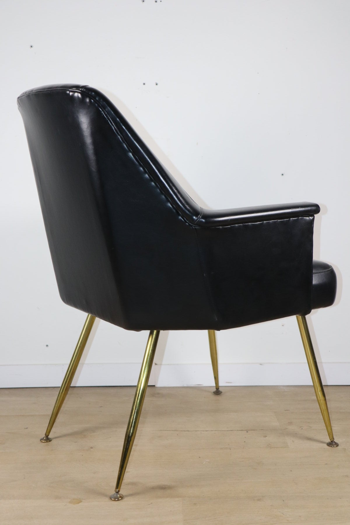 Fauteuil vintage Carlo Pagani pour Arflex, années 50